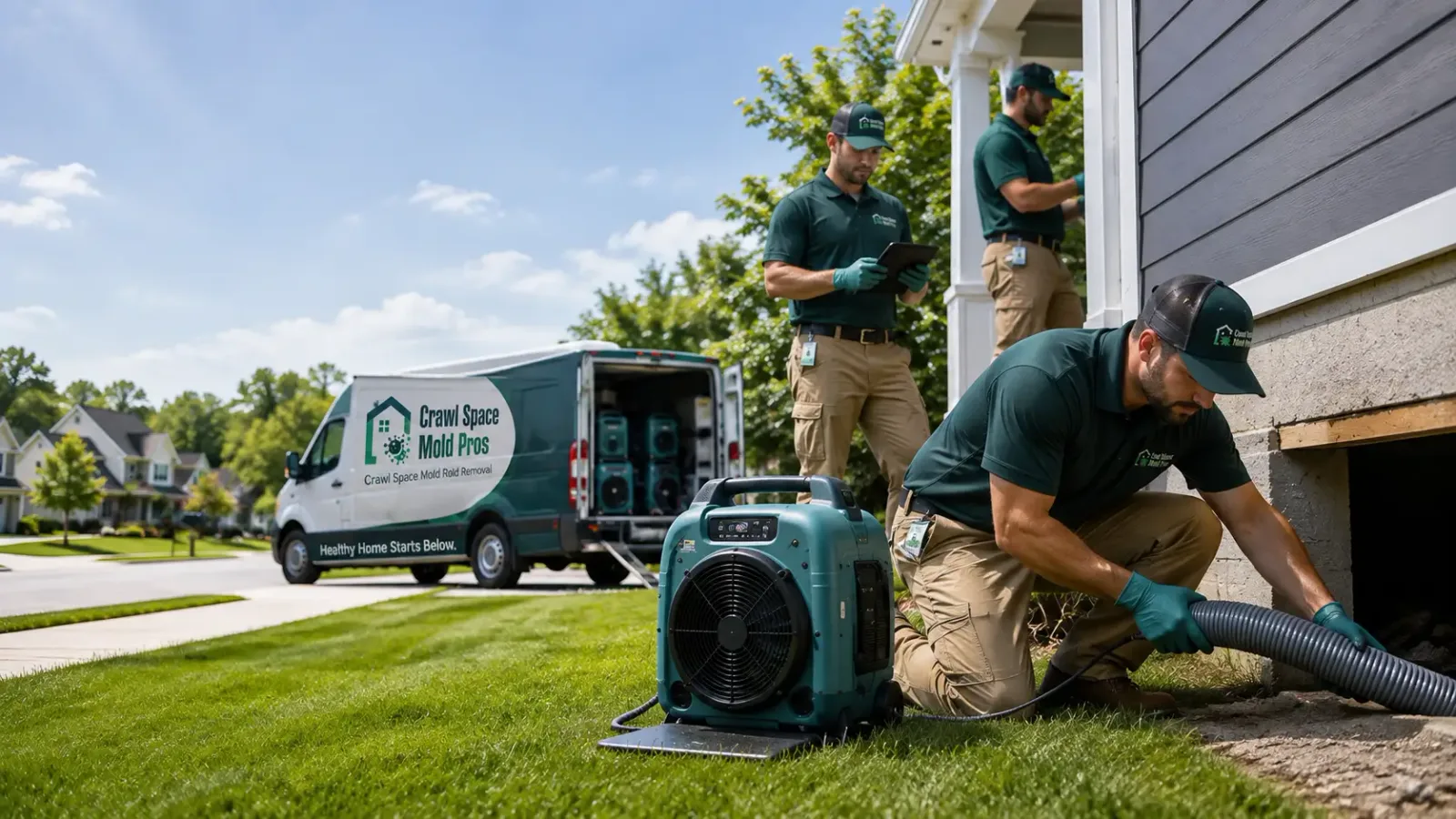Crawl Space Mold Removal in Macedonia, IA